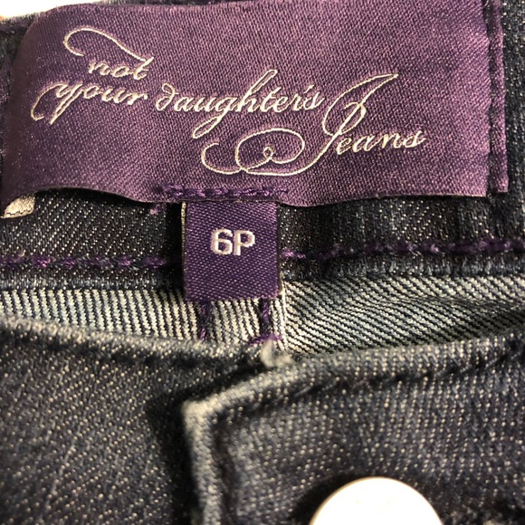 Not Your Daughters Jeans Womens, Indigo Blue 6P - Picture 2 of 8